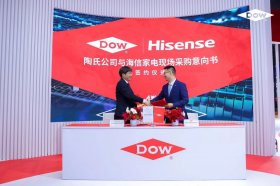 聚焦聚氨酯發(fā)泡原料！陶氏公司與海信家電集團(tuán)正式達(dá)成戰(zhàn)略合作